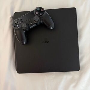 Sony Black Console with Matching Controller